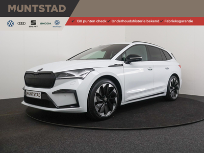 SKODA ENYAQ IV 80 Sportline | Stoelverwarming V + A | Navigatie | Camera | Adaptive cruise | Apple CarPlay |