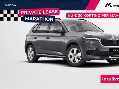 Skoda Kamiq 1.0 TSI Selection Privatelease vanaf €419,- per maand | €2000,- inruilpremie