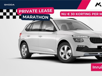 Skoda Kamiq 1.0 TSI Selection Privatelease vanaf €419,- per maand | €2000,- inruilpremie