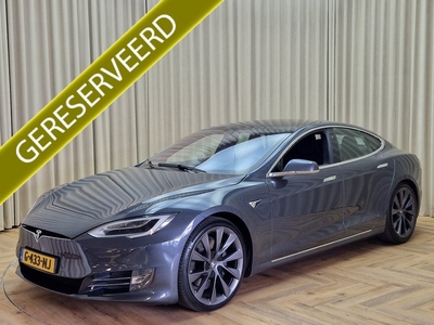 Tesla Model S 75D AWD 75 kWh / Panoramadak / Stuur&Stoelverwarming / Adaptive Cruise / Leder / Camera / 21'' LMV