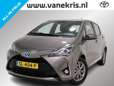 Toyota Yaris 1.5 Hybrid Energy Plus Halfleder, Parkeerhulpcamera, NAVI, Sensoren achter, Climate & Cruise control!