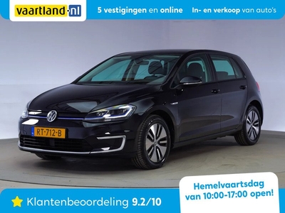 Volkswagen e-Golf Edition [ Warmtepomp Keyless DAB Nav + Cam Stoelverwarming ]