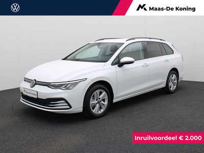 Volkswagen Golf Variant Life Business 1.0 eTSI 81 kW 110 pk 7 versn. DSG · Comfort pakket · Lounge pakket · Velgen 'Norfolk' ·