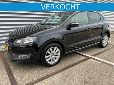 Volkswagen Polo 1.2 70PK STYL-CRUISCNTRL-STOELVEWRMING-5DEURS-ZWART