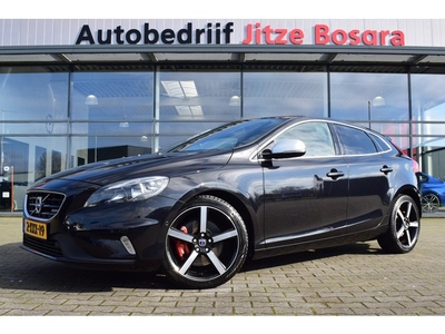 Volvo V40 2.0 D4 R-Design Business 190pk Zwart Leder