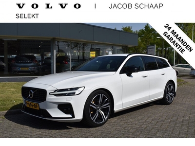 Volvo V60 B3 177PK Mild Hybrid Automaat R-Design | H&K | ACC | Elektr. stoel | Stuur/Stuur verwarming | Leder | 19