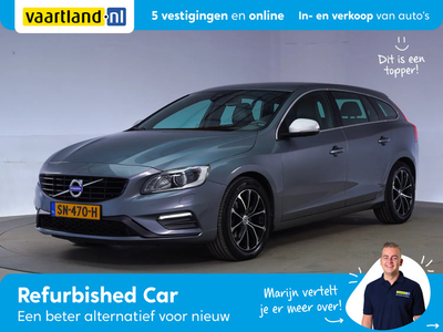 Volvo V60 T4 R-design 190Pk Aut [ Stoelverwarming Nav + camera ]