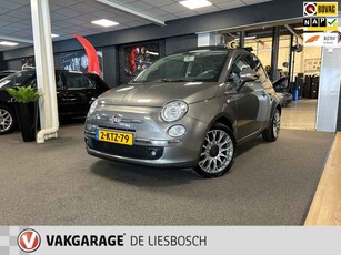 Fiat 500C 0.9 TwinAir Lounge cabrio,clima,boeken,nette auto