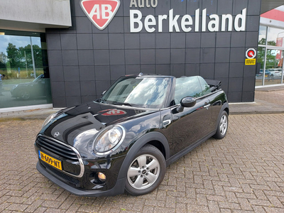 MINI Cabrio 1.5 One Salt**Cruise** Climate-control** Voorstoelen/voorruit-verw** Apk-30-6-2025**PDC**102pk**Electrisch-Dak** Bel - 0545-280200