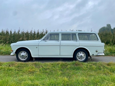 Volvo Amazon Combi op LPG, heerlijk rijdende oldtimer.