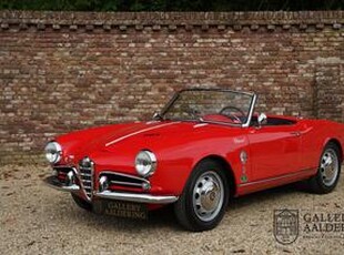 Alfa Romeo GIULIETTA Spider Long-term ownership, maintenance by specialists, rebuilt engine