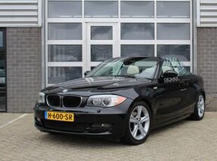 BMW 1-SERIE Cabrio 128i Executive / 6 Cilinder / Leer / Stoelverwarming