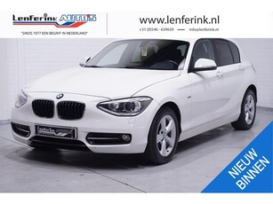 BMW 1-serie 116d High Executive Navi Leder Clima PDC