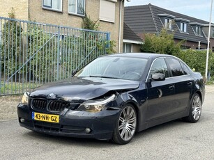 BMW 5 Serie 520i Executive, 170Pk, 2003, SCHADE, GEEN