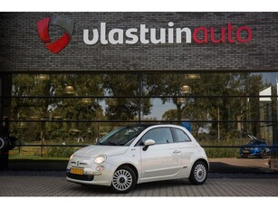 Fiat 500 1.2 Lounge , Panoramadak, (bj 2008)