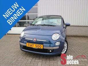 Fiat 500 C 0.9 TwinAir Lounge Jeans blauw