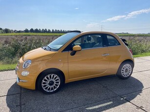 Fiat 500C 0.9 Turbo 82 PK Lounge, Navigatie, leder