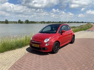 Fiat 500C 0.9 TwinAir Sport AIRCO.LMV.LEDER.PDC (bj 2014)