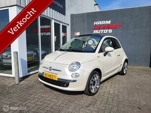 Fiat 500C 1.2 Lounge, Automaat, Cabrio, 2e eigenaar, Nap!