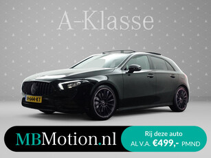 Mercedes-Benz A-Klasse 180 AMG Night Edition Aut- Panodak I Sport Interieur I Xenon Led I Camera I Stoelverwarming I Navi