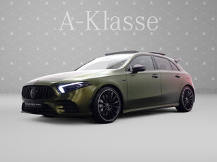 Mercedes-Benz A-Klasse A35 S AMG 4MATIC Performance- 360 Camera I 2x Memory I Panodak I Burmester I Sfeerverlichting I Sport uitlaat