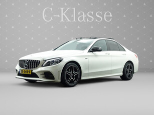 Mercedes-Benz C-Klasse 180 Solution AMG Night Edition Aut- Panodak I Virtual Cockpit ISfeerverlichting I Sport Leder ICamera I Park Assist