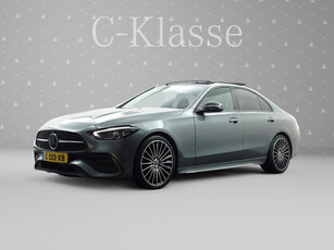 Mercedes-Benz C-Klasse 200 Launch Edition AMG Line- Panodak I Burmester I Sfeerverlichting I Stuur/Stoelverwarming I Lane Assist