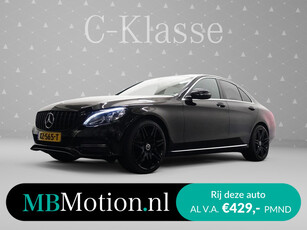 Mercedes-Benz C-Klasse 350 e Amg Prestige Aut- INCL BTW I Xenon Led I Sport Leder I Burmester I Camera I Stoelverwarming I Standkachel