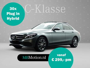 Mercedes-Benz C-Klasse 350 e Plug in Hybrid AMG line Aut- 30x vanaf € 299,- per maand !