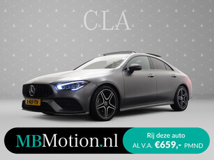 Mercedes-Benz CLA-Klasse 180 AMG Night Edition Aut- 45s Pakket I Memory I Panodak I Sfeerverlichting I Zitkinematica I Sport Interieur