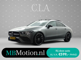 Mercedes-Benz CLA-Klasse 220 4MATIC AMG Edition 1 Aut- Burmester I Sfeerverlichting I Panodak I Xenon Led I Camera