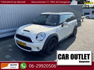 MINI Clubman 1.6 Cooper S 159Dkm, Half Leer, A/C, Pano