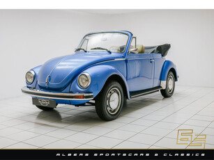 Volkswagen Kever 1303 Cabriolet * Org. NL * Ancona Blau * Soft-top Blau *