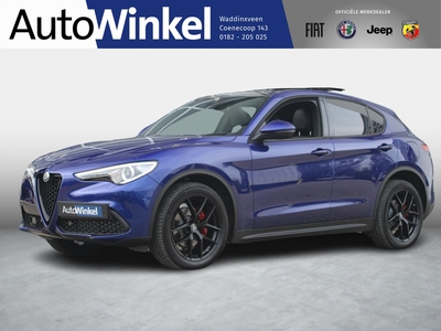 ALFA ROMEO STELVIO 2.0 Turbo Aut. 320pk AWD Sprint | Veloce Int. | Xenon | Navi | Leder | Schuif-/Kanteldak | Apple Carplay | 20