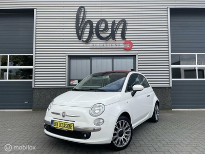 Fiat 500 C 1.2 Lounge Cabrio Airco TOPSTAAT!!!