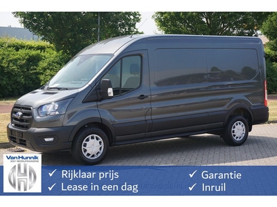 Ford Transit 350L 130PK L3H2 AUT Airco, Cruise, Camera