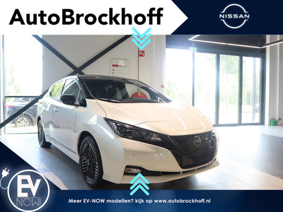 Nissan LEAF Business Executive 39 kWh | Ruim € 4500,- KORTING nu voor € 31975,- | SEPP Subsidie Mogelijk | Pro Pilot | E-Pedal Alcantara/Leder | 17 inch L.M. Velgen | 360 AVM