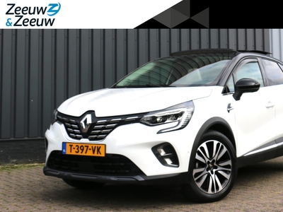 RENAULT CAPTUR 1.3 TCe 130 Initiale Paris AUTOMAAT OPENDAK CLIMATE ADAP.CRUISE APPLE/ANDROID AUTO PARKEERHULP SFEERVERLICHTING LANE ASSIST