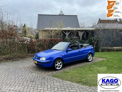 Sportieve Volkswagen Golf Cabrio 1.8 Trendline 1999