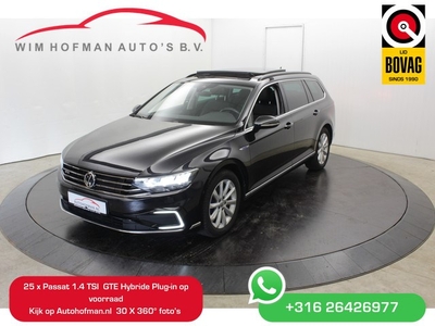 Volkswagen Passat GTE Panodak Camera Dyn Audio Vol Leder El