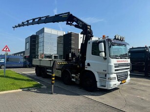 DAF CF 85.360 8x2 + HIAB 422E8 REMOTE CONTROLE (bj 2008)