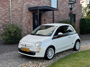 Fiat 500 0.9 TwinAir Automaat by Gucci Leder Xenon