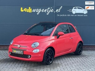 Fiat 500 1.0 Hybrid Lounge Cabrio *carplay *climate *cruise