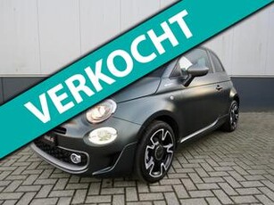 Fiat 500 500s 1.0 Hybrid Rockstar *Schuifdak *Big navi*Mat groen