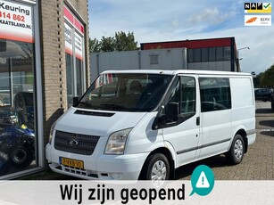 Ford Transit 260S 2.2 TDCI DC Dubbel Cabine - 6 Bak -