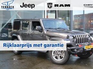 Jeep WRANGLER 2.2D Sahara 1e eig | Grijs kent ex btw | Rijdklaarprijs