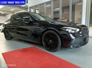 Mercedes C-klasse 300 AMG Line AUT PANORAMA LEER WIDESCREEN