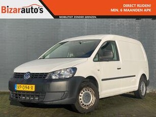 Volkswagen CADDY MAXI 1.6 TDI Wit 2012 1 JAAR APK