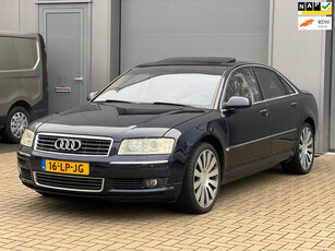 Audi A8 4.2 quattro Exclusive | Luchtvering | 20 inch | Schuifdak | Leder memory stoelen