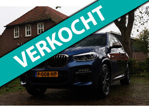 BMW X3 M40i xDrive High Executive Aut. | M-Pakket | Panorama | Led | Harman-Kardon | Leren Dashboard | Slechts 76.000KM | Historie